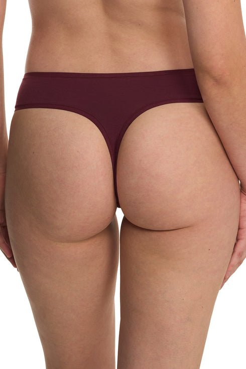 Natori Bliss Bare Cotton Thong